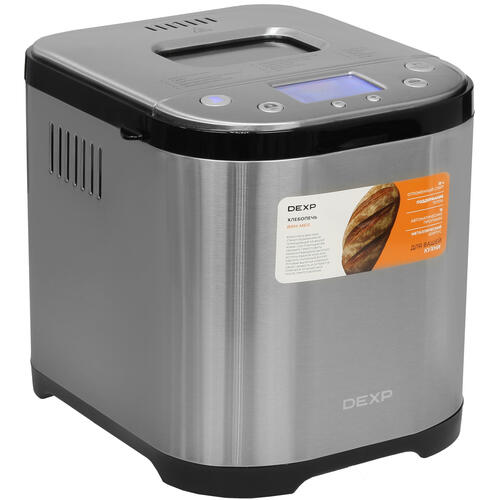 Купить Хлебопечь DEXP BRM-M615 серебристый  9005291. Характеристики, отзывы и цены в Донецке