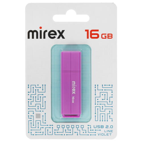 Купить Память USB Flash 16 ГБ Mirex LINE [13600-FMULVT16]  5078412. Характеристики, отзывы и цены в Донецке