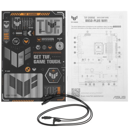 Купить Материнская плата ASUS TUF GAMING B850-PLUS WIFI  5618772. Характеристики, отзывы и цены в Донецке
