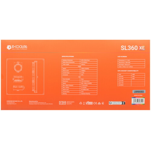 Купить Система охлаждения ID-COOLING SL360 XE черная  5447541. Характеристики, отзывы и цены в Донецке