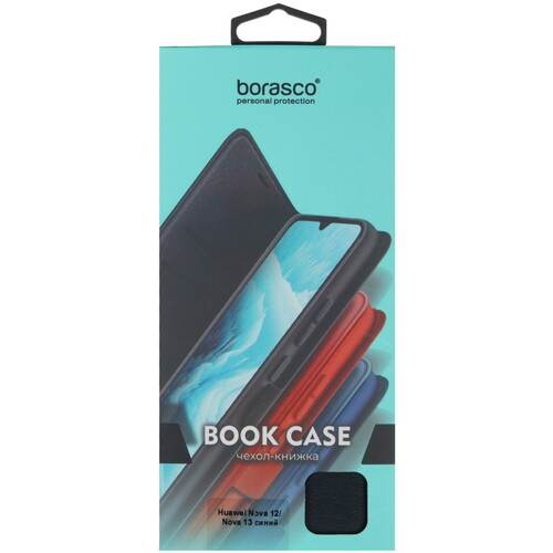 Купить Чехол-книжка  BoraSCO Book Case для HUAWEI nova 12/ 13 синий  5606662. Характеристики, отзывы и цены в Донецке