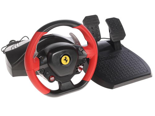 Купить Руль ThrustMaster Ferrari 458 Spider Racing Wheel черный  1015403. Характеристики, отзывы и цены в Донецке