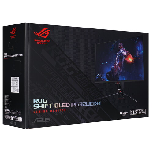 Купить 31.5" Монитор ASUS PG32UCDM черный  5473268. Характеристики, отзывы и цены в Донецке
