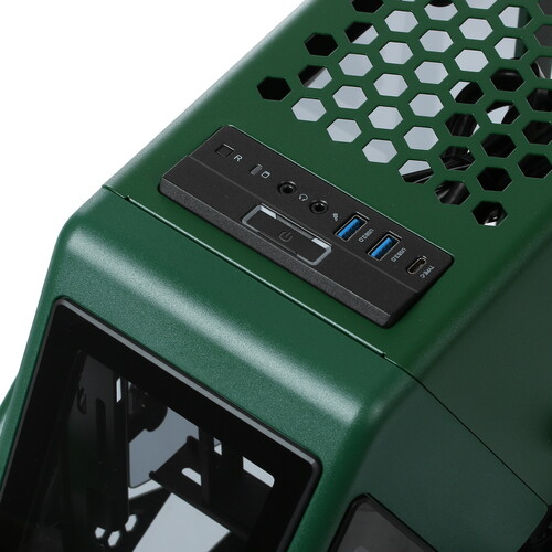 Купить Корпус Thermaltake AH T200 Racing Green  4866845. Характеристики, отзывы и цены в Донецке