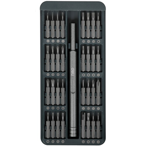 Купить Отвертка с набором насадок Deli DL241033  5642315. Характеристики, отзывы и цены в Донецке