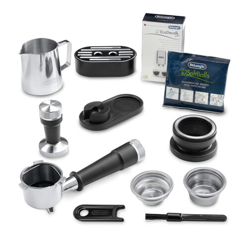 Купить Кофеварка рожковая Delonghi EC9155.MB серебристый  9101002. Характеристики, отзывы и цены в Донецке