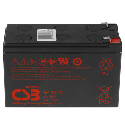 Купить Аккумуляторная батарея для ИБП CSB GP 1272 (28W)  9085868. Характеристики, отзывы и цены в Донецке