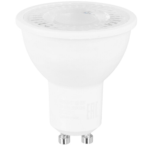 Купить Лампа светодиодная Gauss MR16 7W 600lm 3000K GU10 LED 1/10/100  9106027. Характеристики, отзывы и цены в Донецке