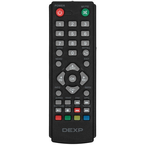 Купить Приставка для цифрового ТВ DEXP HD 7789P черный  5494093. Характеристики, отзывы и цены в Донецке