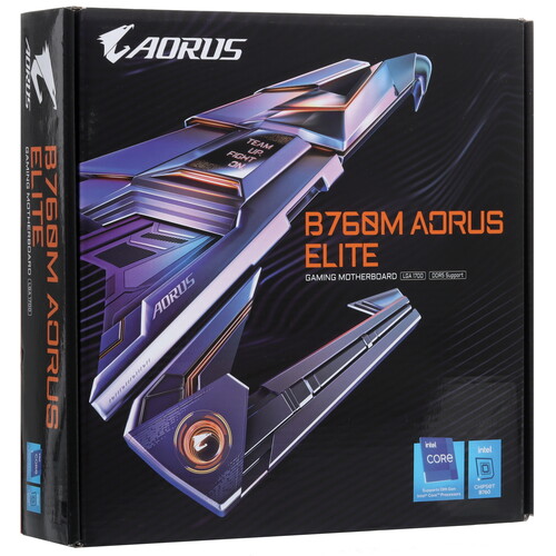 Купить Материнская плата GIGABYTE B760M AORUS ELITE  5087582. Характеристики, отзывы и цены в Донецке