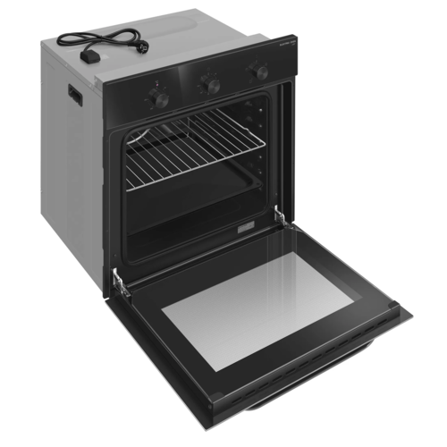 Купить Электрический духовой шкаф Meferi MEO604BK LIGHT черный  9168825. Характеристики, отзывы и цены в Донецке
