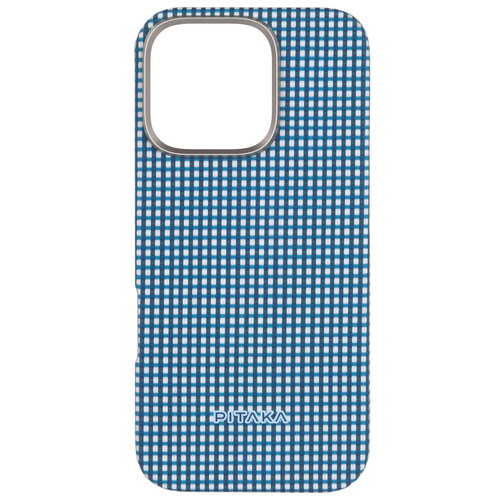 Купить Накладка  Pitaka Ultra-Slim Case для Apple iPhone 16 Pro синий/голубой  5492715. Характеристики, отзывы и цены в Донецке