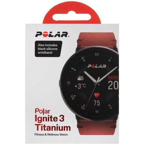 Купить Спортивные часы Polar Ignite 3 Titanium + доп. ремешок  5483237. Характеристики, отзывы и цены в Донецке
