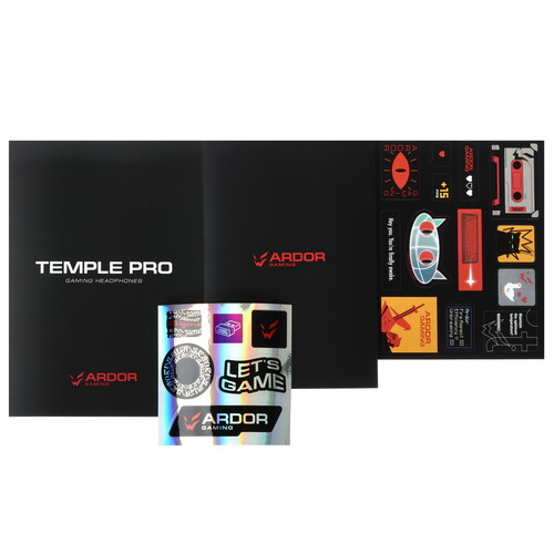 Купить Беспроводные/проводные наушники ARDOR GAMING Temple PRO фиолетовый 2024  9082037. Характеристики, отзывы и цены в Донецке