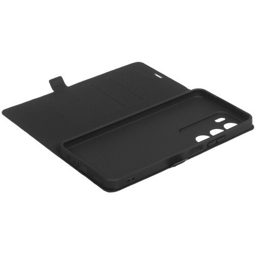 Купить Чехол-книжка  BoraSCO для realme C71 черный  5632553. Характеристики, отзывы и цены в Донецке