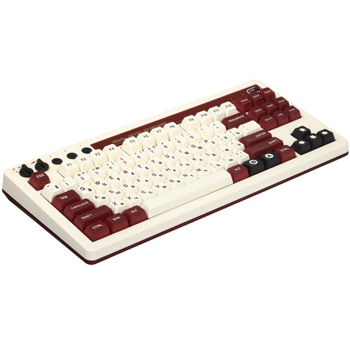 Купить Клавиатура проводная + беспроводная 8BitDo Retro Mechanical Keyboard - Fami Edition  5451163. Характеристики, отзывы и цены в Донецке