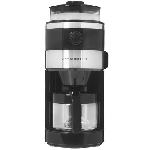 Купить Кофеварка капельная MAUNFELD MF-731BK черный  8195334. Характеристики, отзывы и цены в Донецке