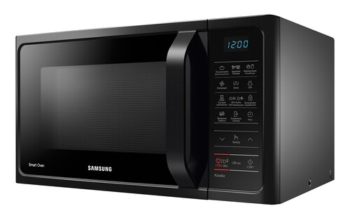 Купить Микроволновая печь Samsung MC28H5013AK/BW черный  5489825. Характеристики, отзывы и цены в Донецке