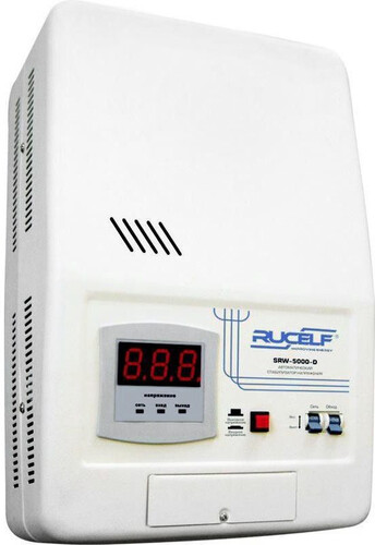 Купить Стабилизатор напряжения RUCELF SRW- 5000-D  8105926. Характеристики, отзывы и цены в Донецке