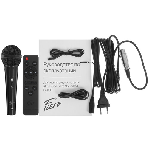 Купить Аудиосистема Fiero Soundfall HS600 черный  5403181. Характеристики, отзывы и цены в Донецке