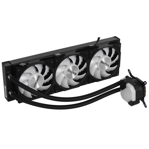 Купить Система охлаждения Montech HyperFlow 360 ARGB черная  5464323. Характеристики, отзывы и цены в Донецке