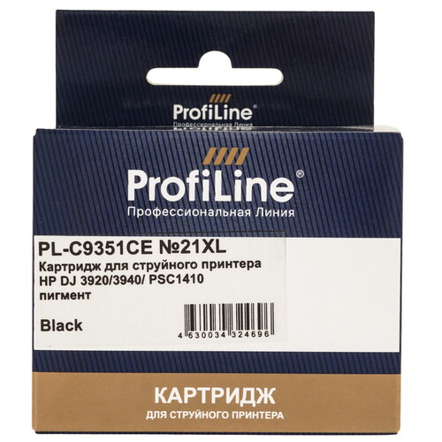 Купить Картридж ProfiLine PL-C9351CE (№21XL) черный  9129089. Характеристики, отзывы и цены в Донецке