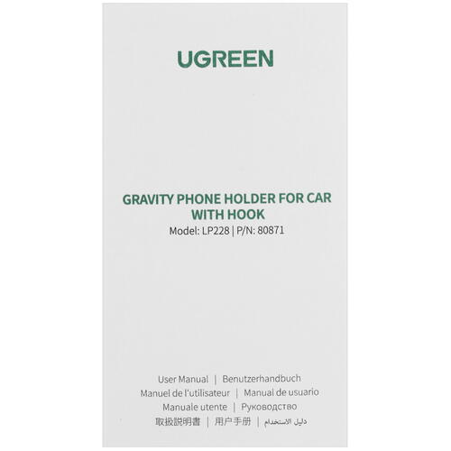 Купить Держатель автомобильный Ugreen LP228 черный  5016166. Характеристики, отзывы и цены в Донецке