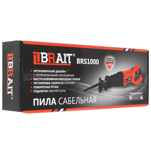 Купить Сабельная пила BRAIT BRS1000  9230612. Характеристики, отзывы и цены в Донецке