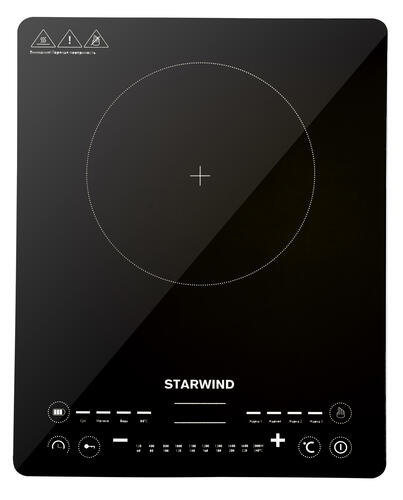 Купить Плита компактная электрическая Starwind STI-1001 черный  5336055. Характеристики, отзывы и цены в Донецке