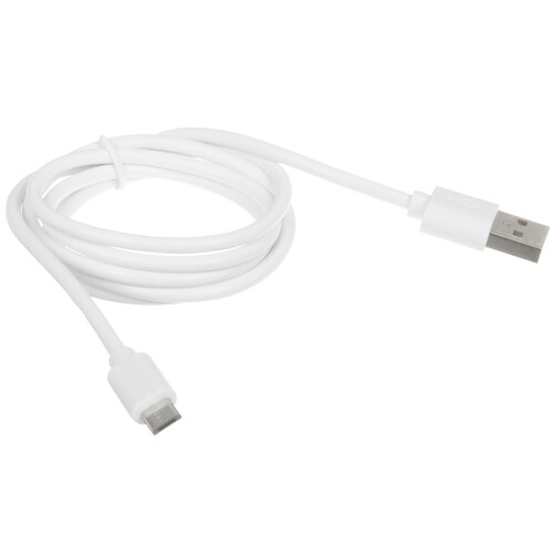 Купить Кабель круглый Aceline micro USB - USB 2.0 Type-A белый 1 м  9086540. Характеристики, отзывы и цены в Донецке