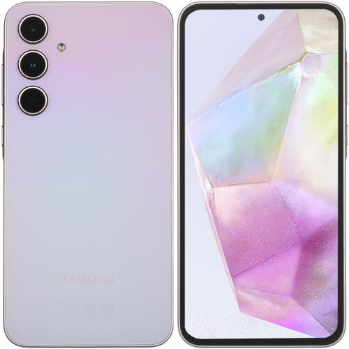 Купить 6.6" Смартфон Samsung Galaxy A35 256 ГБ фиолетовый  9084584. Характеристики, отзывы и цены в Донецке