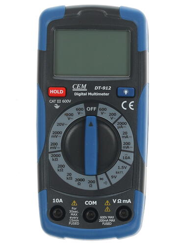 Купить Мультиметр CEM DT-912  1092625. Характеристики, отзывы и цены в Донецке