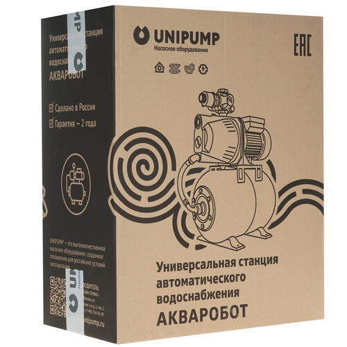 Купить Насосная станция Unipump АКВАРОБОТ JS 100-24  9977704. Характеристики, отзывы и цены в Донецке