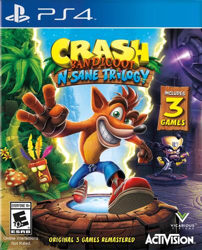 Купить Игра Crash Bandicoot N. Sane Trilogy (PS4)  1123590. Характеристики, отзывы и цены в Донецке