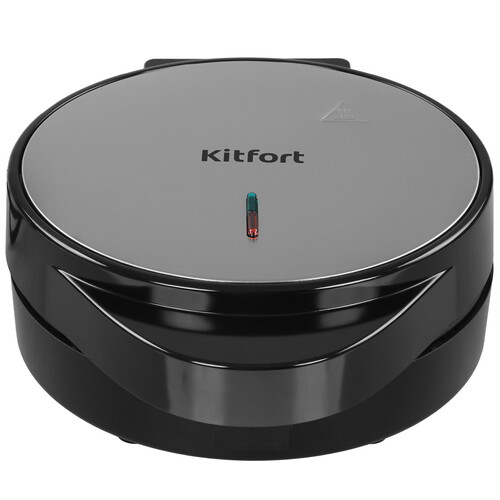 Купить Вафельница Kitfort КТ-5614 серый  9283626. Характеристики, отзывы и цены в Донецке