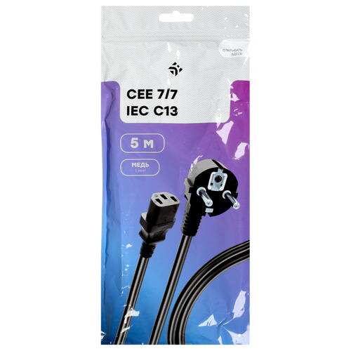 Купить Кабель питания DEXP CEE 7/7 - IEC 320 C13  5421883. Характеристики, отзывы и цены в Донецке