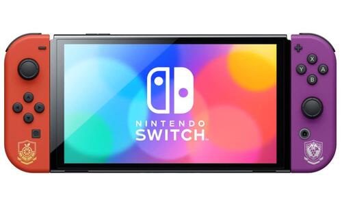 Купить Игровая консоль Nintendo Switch OLED – Pokemon Skarlet and Violet Edition красный, фиолетовый  5092358. Характеристики, отзывы и цены в Донецке