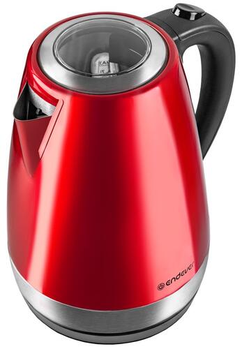 Купить Электрочайник Endever Skyline KR-234S красный  5301871. Характеристики, отзывы и цены в Донецке