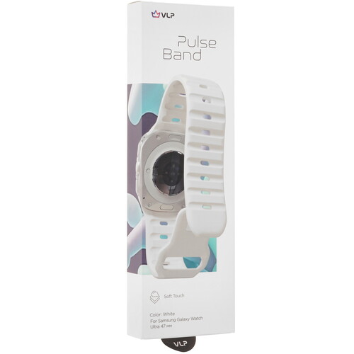 Купить Ремешок VLP для Samsung Galaxy Watch Ultra белый  9263197. Характеристики, отзывы и цены в Донецке