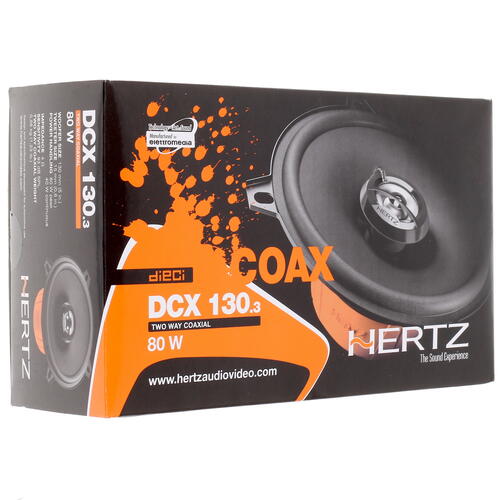 Купить Коаксиальная акустическая система Hertz DCX 130.3  1255318. Характеристики, отзывы и цены в Донецке