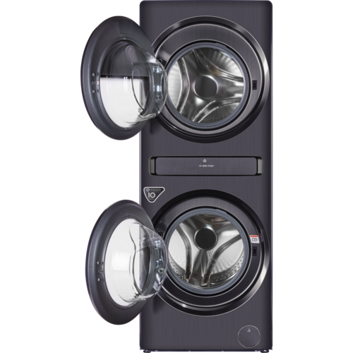 Купить Стирально-сушильная машина HIBERG TOWER i-DD 107-612 Sd серый  9171883. Характеристики, отзывы и цены в Донецке