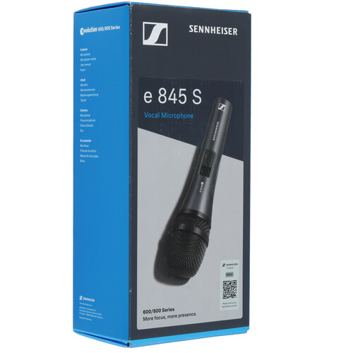 Купить Микрофон Sennheiser E 845-S серый  9304202. Характеристики, отзывы и цены в Донецке
