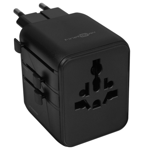 Купить Туристический адаптер FinePower TW35  9300654. Характеристики, отзывы и цены в Донецке