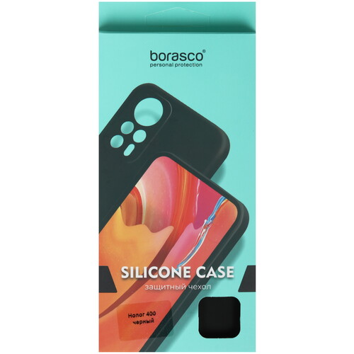 Купить Накладка  BoraSCO Silicone Case для HONOR 400 черный  5631881. Характеристики, отзывы и цены в Донецке