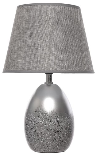 Купить Настольный светильник RISALUX Лиднер серый  9176765. Характеристики, отзывы и цены в Донецке