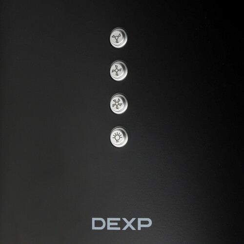 Купить Вытяжка пристенная DEXP WCH39-FN0 черный  9217740. Характеристики, отзывы и цены в Донецке