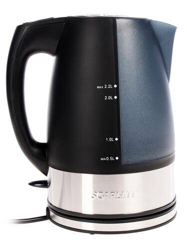 Купить Электрочайник Scarlett SC-1020 черный  1904580. Характеристики, отзывы и цены в Донецке