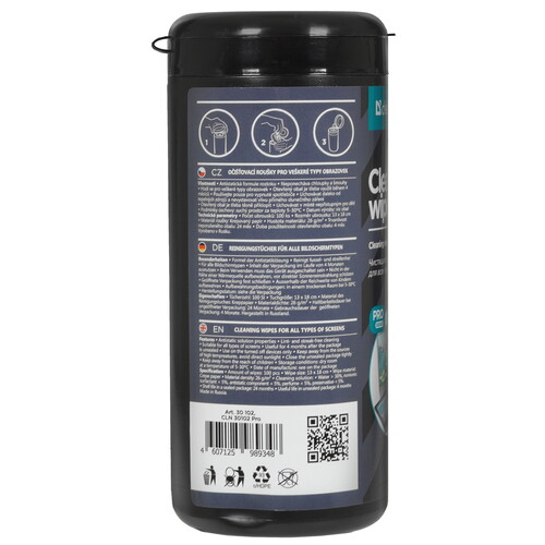 Купить Салфетки Defender CLN 30102 Pro  5034205. Характеристики, отзывы и цены в Донецке