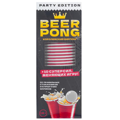 Купить Игра настольная "Beer Pong. Королевский бирпонг"  9933722. Характеристики, отзывы и цены в Донецке