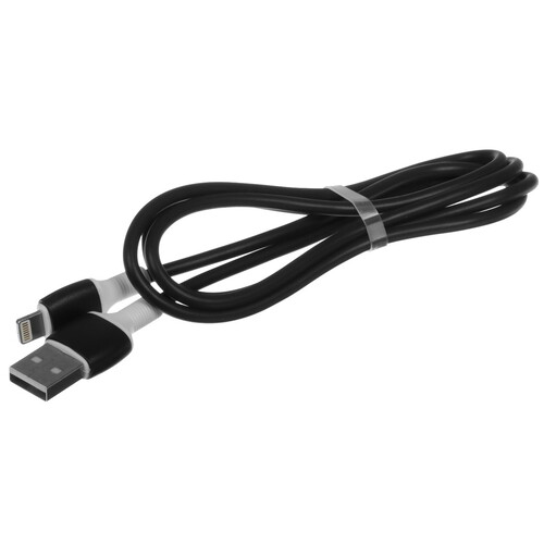Купить Кабель круглый Borofone Lightning 8-pin - USB 2.0 Type-A черный 1 м  5475105. Характеристики, отзывы и цены в Донецке